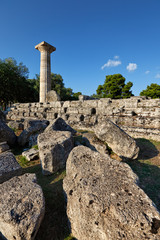 Temple of Zeus in Ancient Olympia