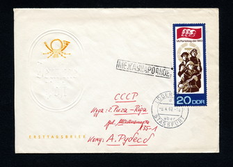 Vintage german first day cover