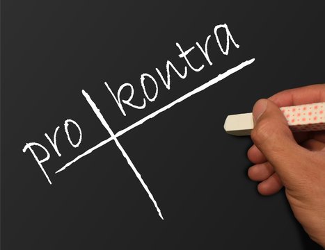 Tabelle Pro und Kontra