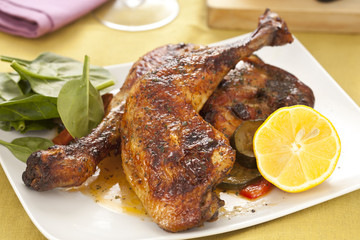 Roasted Chicken with vegetables
