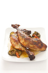 Roasted Chicken with vegetables