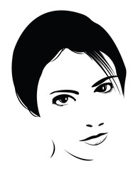 Portrait of beautiful girl