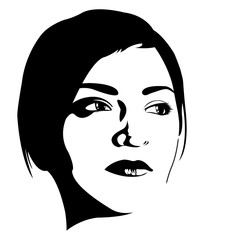 Portrait of beautiful girl