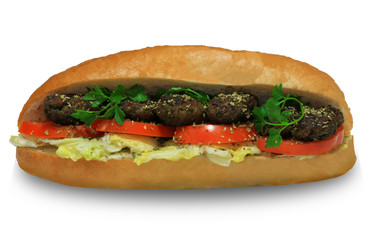 kebab sandwich