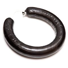 black pudding or blood sausage ring