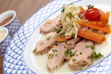 pork with vegetables