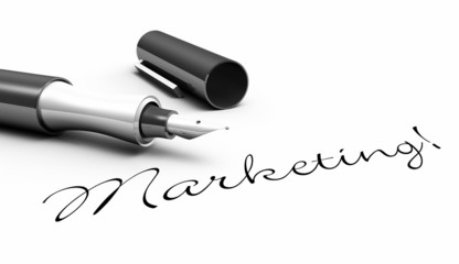 Marketing! - Stift Konzept