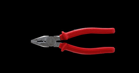 Pliers with water drop. The manual tool