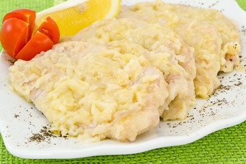 lonza di suino a fette