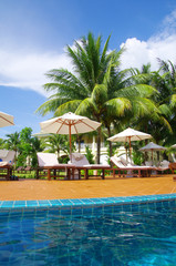 Obraz premium pool in thailand
