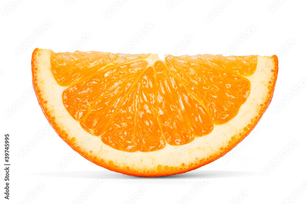 Sticker orange slice