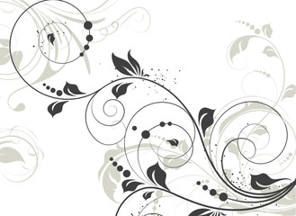 Abstract floral background