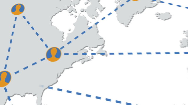 Social network concept