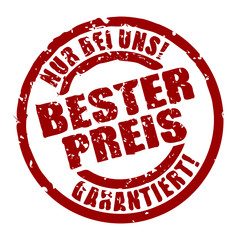 stempel bester preis nur bei uns! garantiert! I