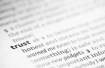 Trust definition in a dictionary