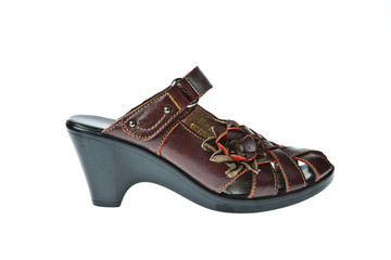 Women's shoes isolated on white background