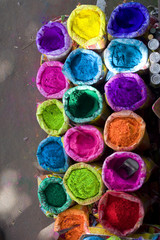 bright Indian colors , Jaipur, Rajasthan , India