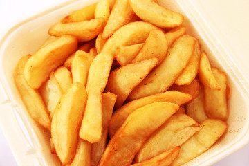 Fried potatoes