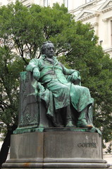 Statue of Goethe in Vienna