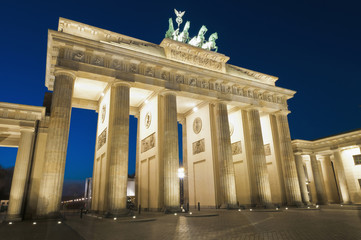 The Brandenburger Tor at Berlin, Germany