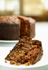 Homemade fruitcake