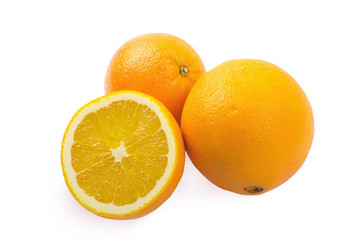 Two and half oranges