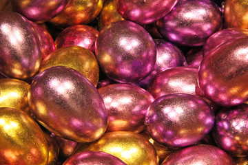 Easter schoko eggs