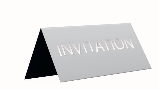 invitation 3D 3