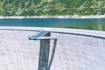 Deurstickers Dam Kölnbrein Dam