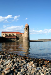 Eau calme de Collioure