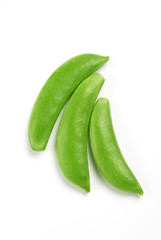 Sugar snap pea pods