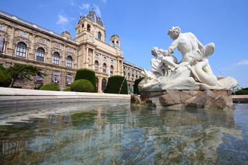 Fototapeta na wymiar Vienna - National History Museum