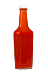 Chili sauce  isolated on white
