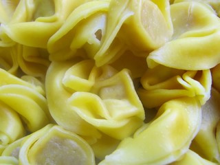 Tortellini, Italian cuisine.