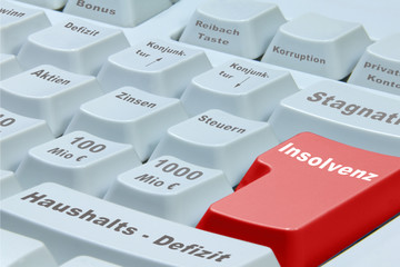 Finanzmarkt Tastatur