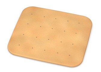 3d render of biscuit food