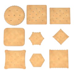 3d render of biscuit food