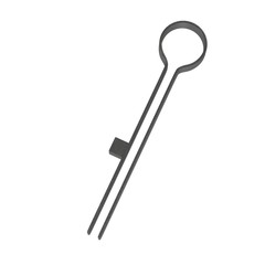 3d render of  blacksmith tool