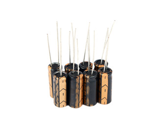 capacitors isolated