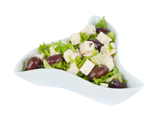 feta cheese with olives