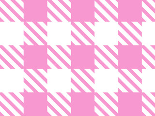 Pattern Carreaux Roses