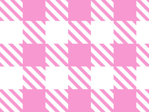 Pattern Carreaux Roses
