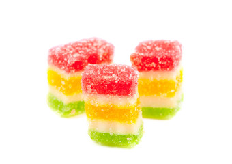 jelly candies isolated