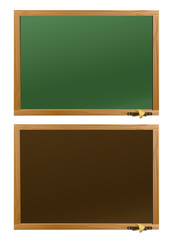 Wood school desks set