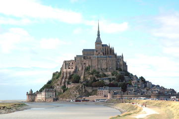 Fototapeta na wymiar Francja. Mont Saint Michel