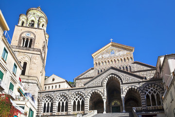 Fototapeta na wymiar Katedra w Amalfi