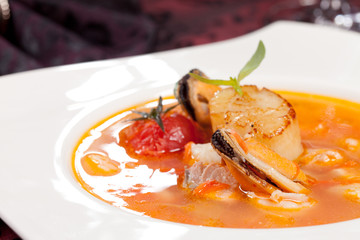 Seafood soup