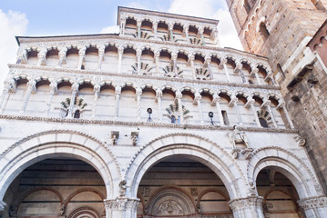 Duomo of San Martino Lucca Tuscany Italy