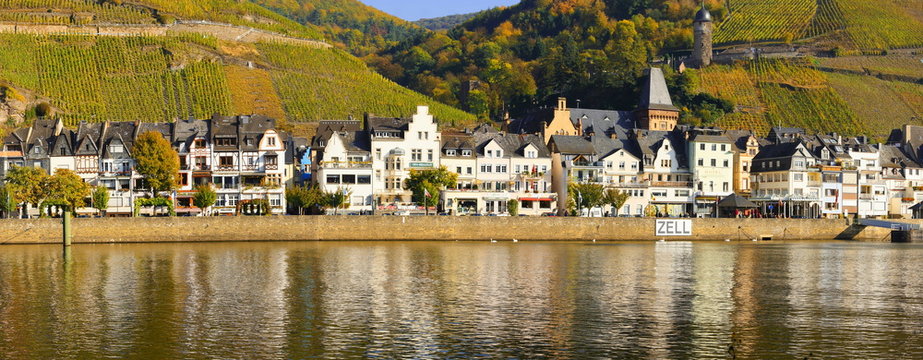 Zell an der Mosel Panorama