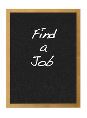 Fototapeta premium Find a job.